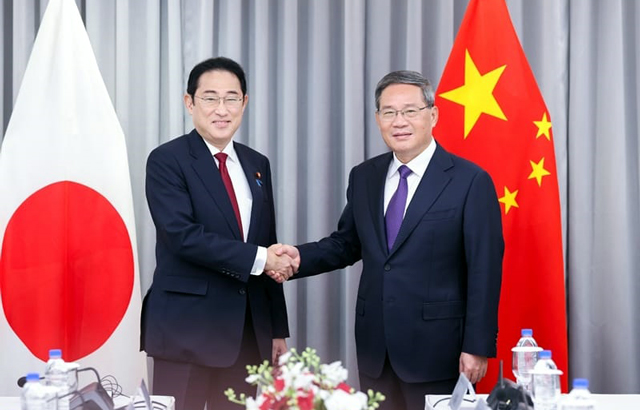 امید ہے جاپان اور چین اختلافات کو مناسب طریقے سے حل کریں گے، لی چھیانگ